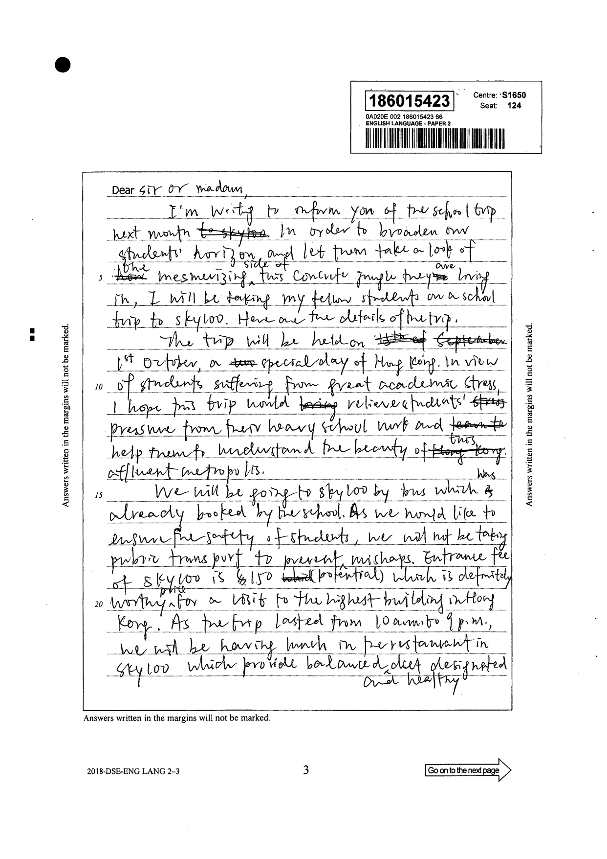 Page 30 — opening + bus arrangement + cost