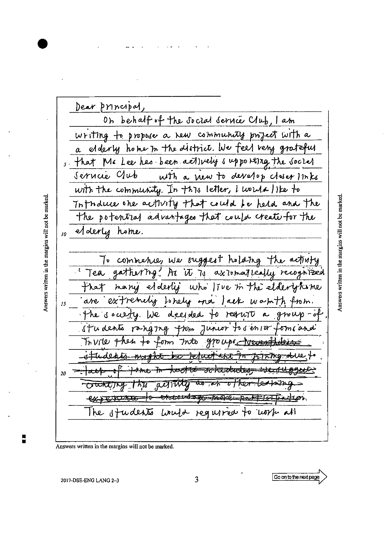 Page 3 — opening & activity introduction (Tea gathering)
