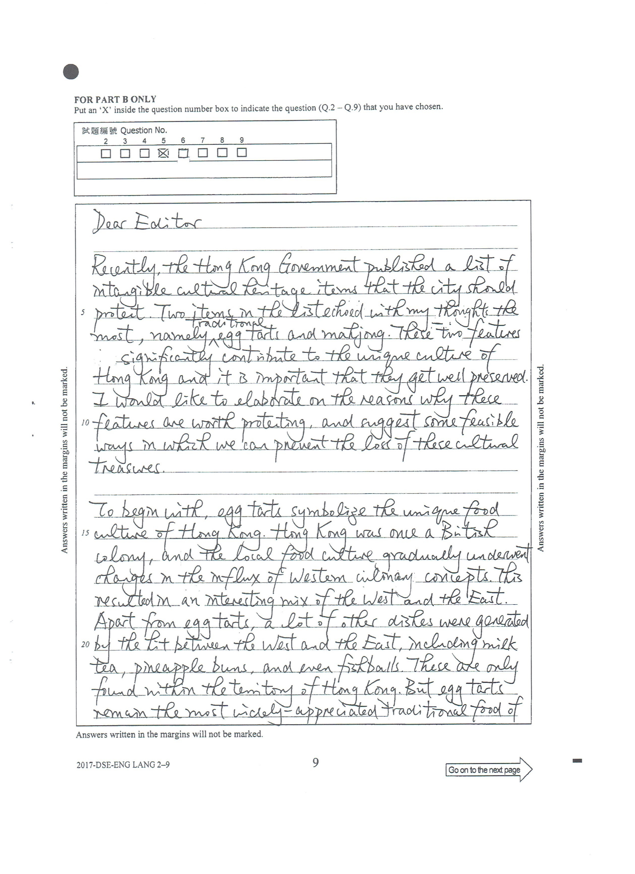 Page 27 — opening and egg tarts