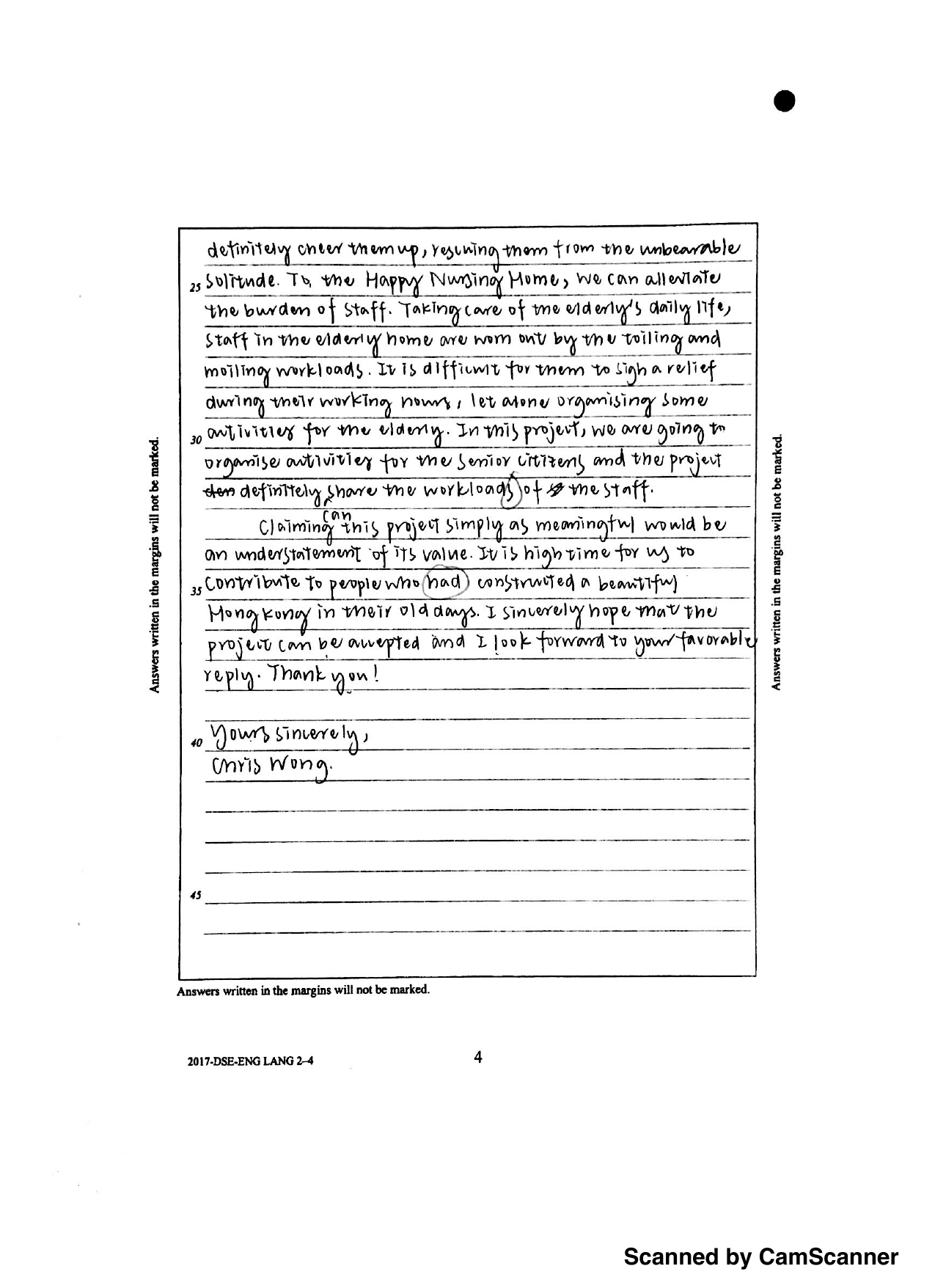 Page 21 — second benefit, close